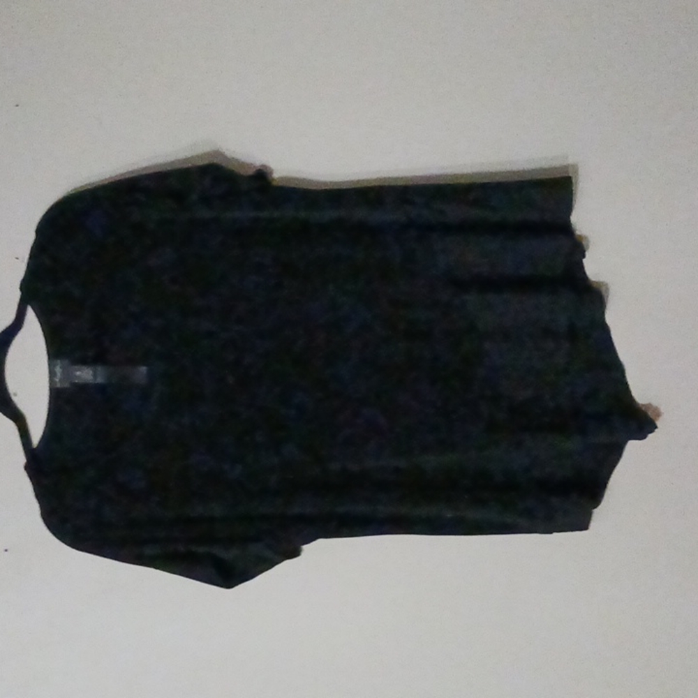Black short sleeve top